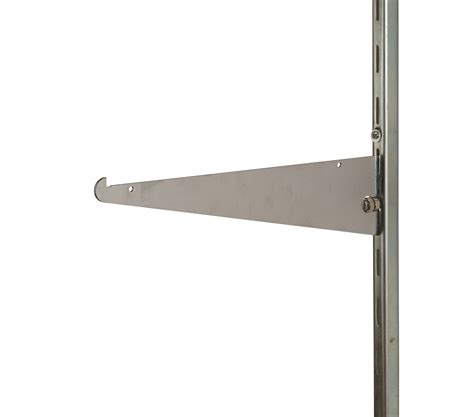 metal brackets slotted|shelf brackets for slotted standards.